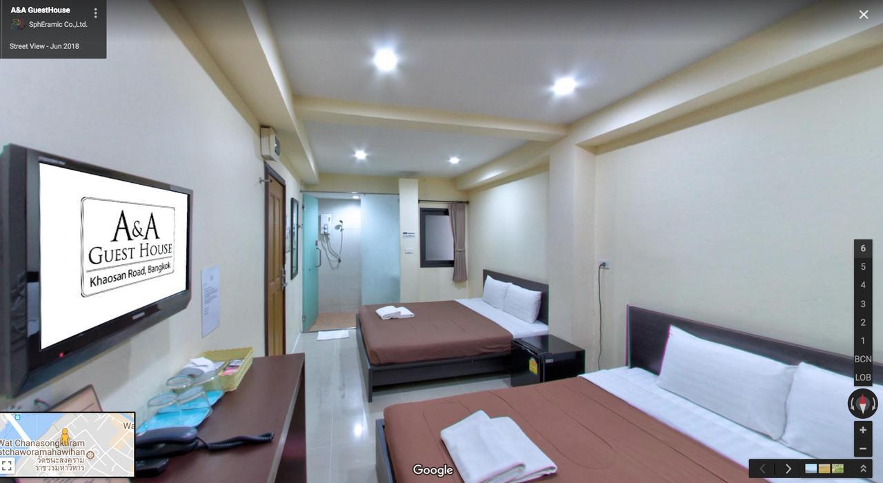 A And A Guesthouse Bangkok Luaran gambar